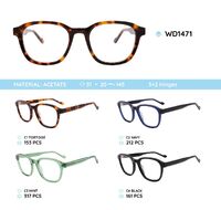 Plastic acetate eyeglasses frame for women WD1471