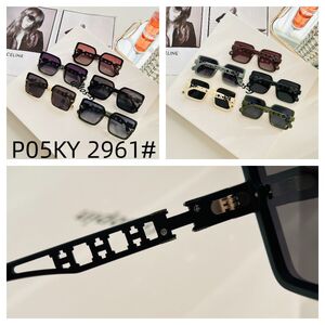Polarized metal + TR90 sunglasses P05KY 2961