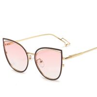 Солнцезащитные металлические очки с защитой UV400 9701-2-GT