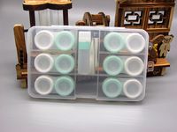 Mini set with contact lens cases XF1598, 6pcs