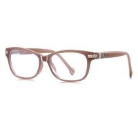 Plastic TR90 woman's frame for glasses with Blue Ray Cut protection More LS220