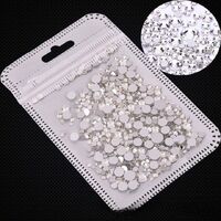 Набор страз с плоским дном для украшения оправ и очков, 39 цветов, PD0006