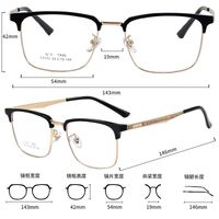 Combined frame (metal + TR90) MAMO 17114