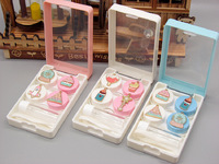 Mini set with contact lens cases XF6091, 2pcs