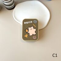 Набор для мягких контактных линз XY5059棕色线条熊