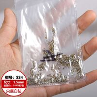 Набор страз с заострённым дном для ремонта и украшения оправ и очков JD0007-AB