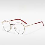 Metal frame MAMO with Blue Ray Cut protection lenses H5625