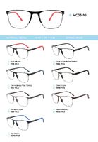 Metal frame with temples made of TR-90 material HC05-10