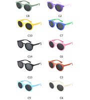 Polarized silicone sunglasses with UV400 protection for kids CT18001