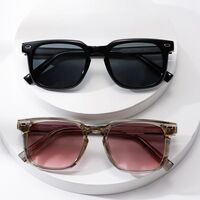 Пластиковые + металл мужские солнцезащитные очки с квадратными линзами Elit BEE3225-EL