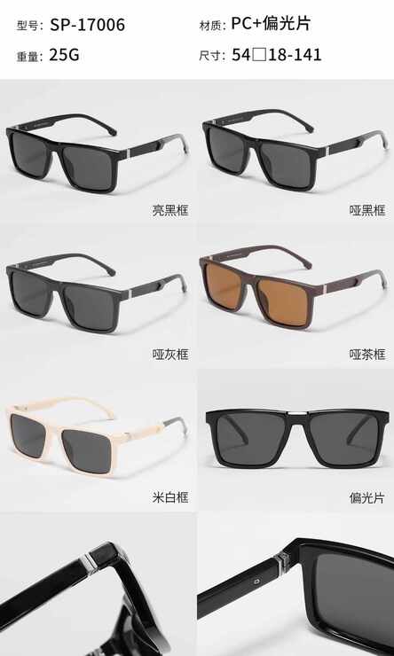 Plastic polarized sunglasses Wilibolo SP-17006