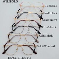 Metal + TR90 ultrathin women's frames with spring hinges Wilibolo TR3075