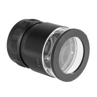 Portable pocket magnifier with backlight 7176充电款, diameter: 28 mm, magnification: 10X
