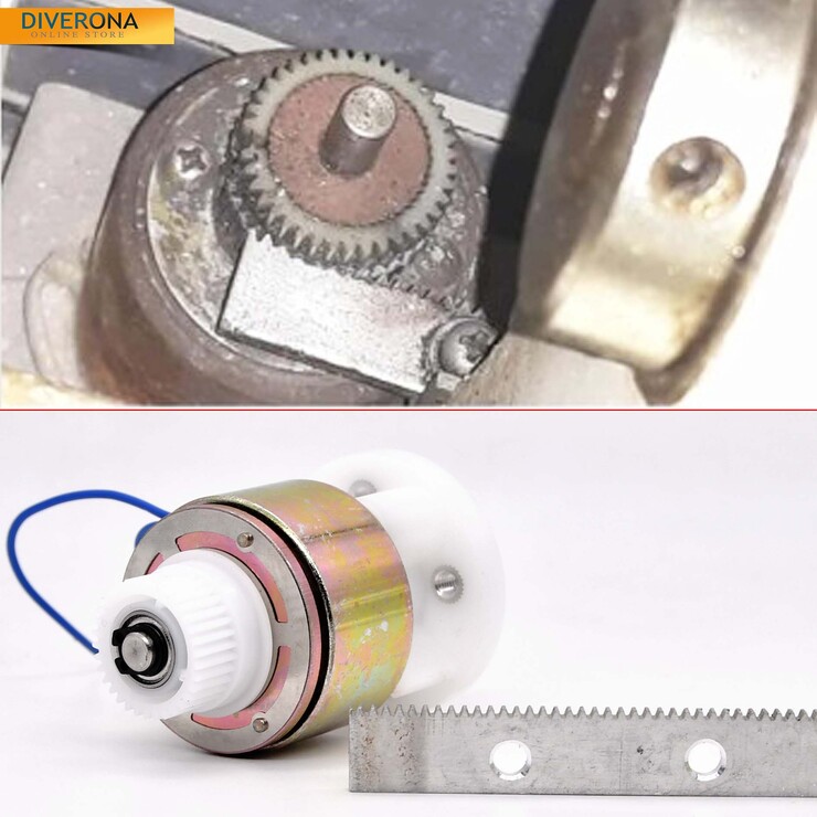 Motor for lens edge griding machines