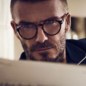 Plastic glasses with blue light protection for men 3596-PN