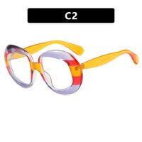 Plastic glasses with blue light protection for women M6137-PN