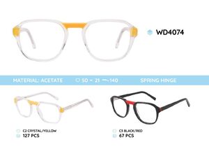 Plastic frames for glasses acetate material WD4074