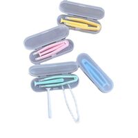 Мини-набор для мягких контактных линз - пинцет + присоска 2006夹子棒套装