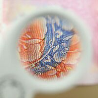 Лупа складная с универсальной подсветкой 21016-XX, диаметр: 20 мм, увеличение: 40X