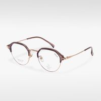 Оправа сверхлёгкая титановая + пластик с линзами с защитой от синего цвета TR90 MAMO T22037