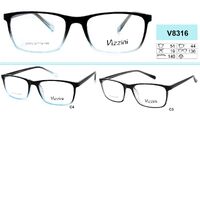 Plastic frames for glasses VIZZINI V8316-1