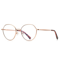 Red lady's nets metal blue blocker frames for glasses MORE 3050