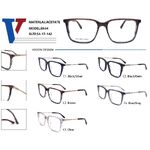 Оправа пластиковая из ацетата + металл с флексом 8634-DA