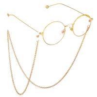 Металлическая нескользящая цепочка, для очков и масок GL681