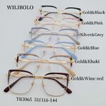 Metal + TR90 ultrathin women's frames with spring hinges Wilibolo TR3065