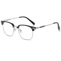 Очки гибридные, металл + TR90, с защитой от синего света Blue Block FENQI F0062