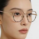 Metal ultrathin women's frames with spring hinges Wilibolo K6803