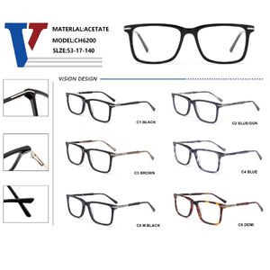 Оправа пластиковая из ацетата + металл с флексом CH6200-DA