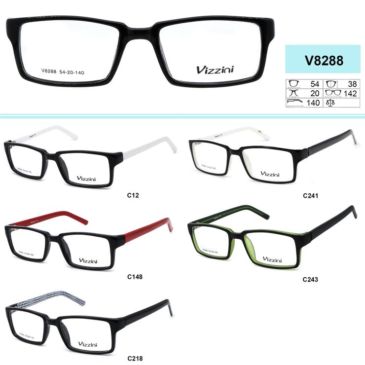 Plastic eyeglass frame VIZZINI V8288