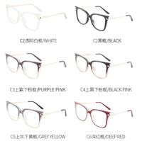 Оправа для очков пластиковая TR90 с защитой от синего света, с флексом FA87061