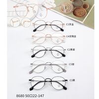Metal frame with Blue Ray Cut protection lenses MAMO 8680