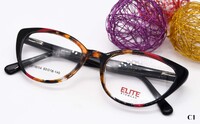 Plastic frames for glasses acetate material ELITE EE18004