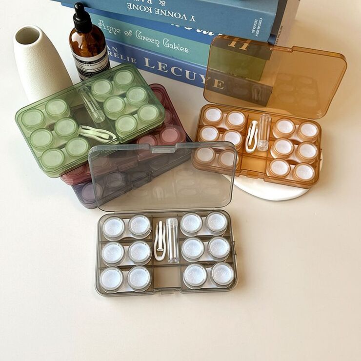 Soft contact lens kit with 6 containers JH006六盒装