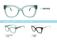 Plastic acetate eyeglasses frame for women WD1456