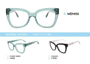 Plastic acetate eyeglasses frame for women WD1456