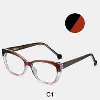 TR90 plastic frame or glasses with blue light protection, with spring hinges FA87239