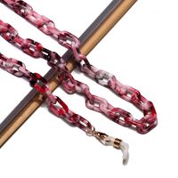 Акриловая двухцветная цепочка для очков GB073