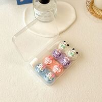 Набор для мягких контактных линз + 4 контейнеров для храненияWK-404四副4款