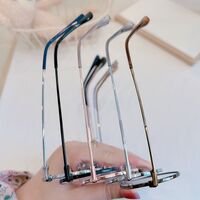 Оправа металлическая с линзами Blue Ray Cut MAMO 8217