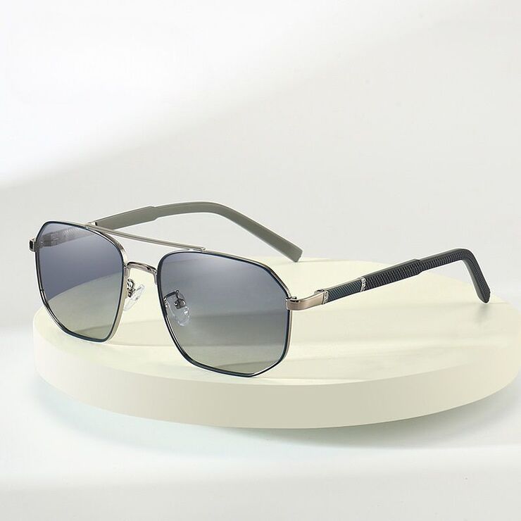 Поляризационные солнцезащитные металлические очки с защитой UV400 2955-GT