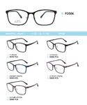 Plastic Ultem eyeglasses frame P2006