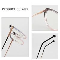 TR90 plastic frame or glasses with blue light protection, with spring hinges FA87120
