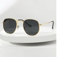 Поляризационные солнцезащитные металлические очки с защитой UV400 3548-GT