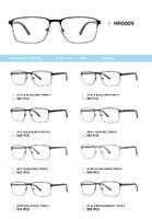 Металлическая оправа с дужками из материала TR-90 MR0009