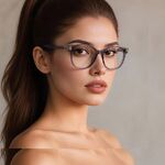 Plastic TR90 frame for glasses with UV and Blue Ray Cut protection More LS107