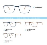 Metal men's frame for glasses MM5006